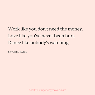 Dance like nobodys watching quote